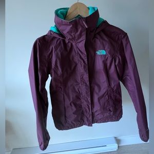 The North Face windbreaker jacket